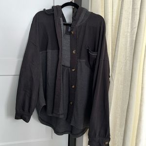 AE Hooded Shacket